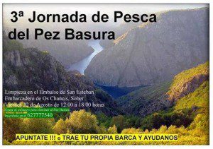 Jornada de pesca del pez basura