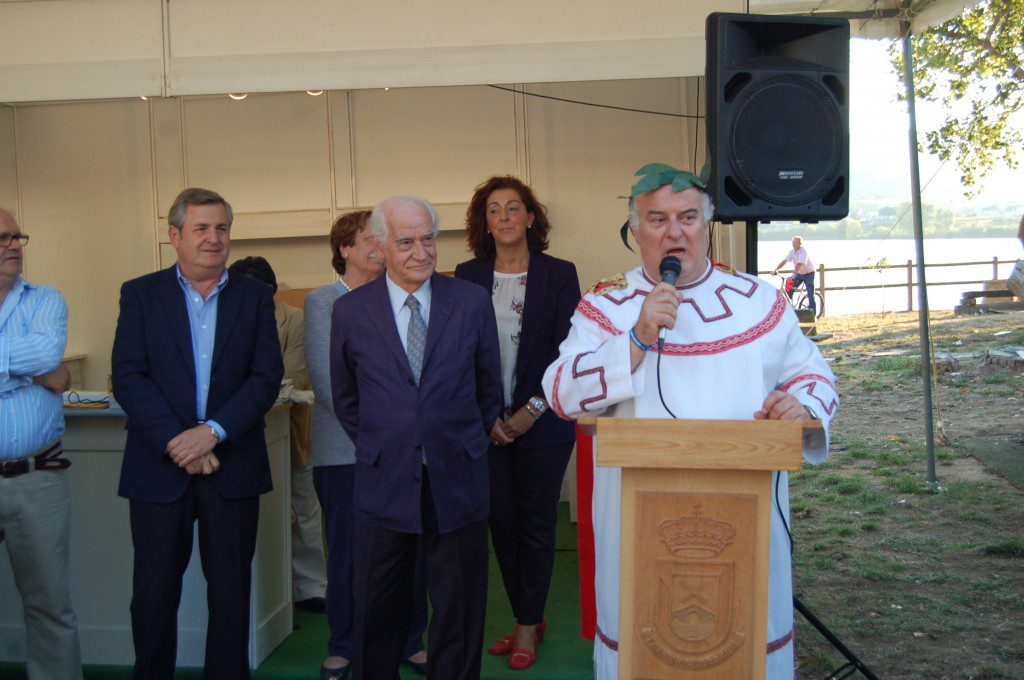 Alcalde de A Rua presentacion Bacofesta