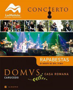 Concierto de Rapabestas en Domus de Carucedo