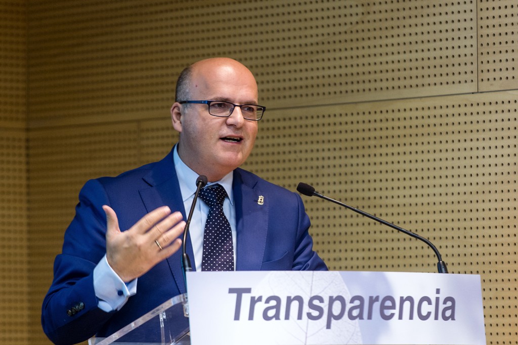 Manuel Baltar, na Xornada sobre Transparencia