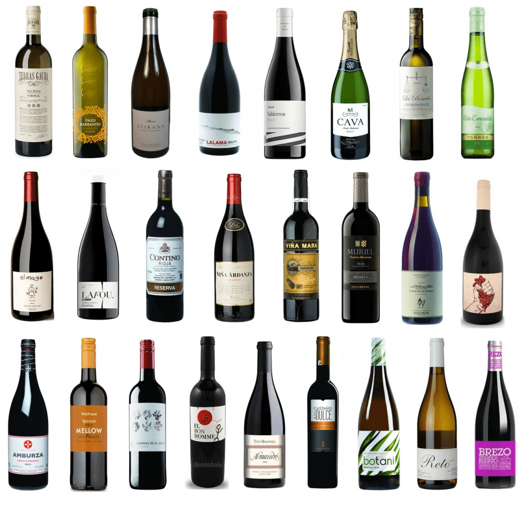 25 vinos decanter menos 25 libras