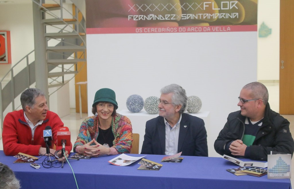 Presentación da exposición de Flor Fernández