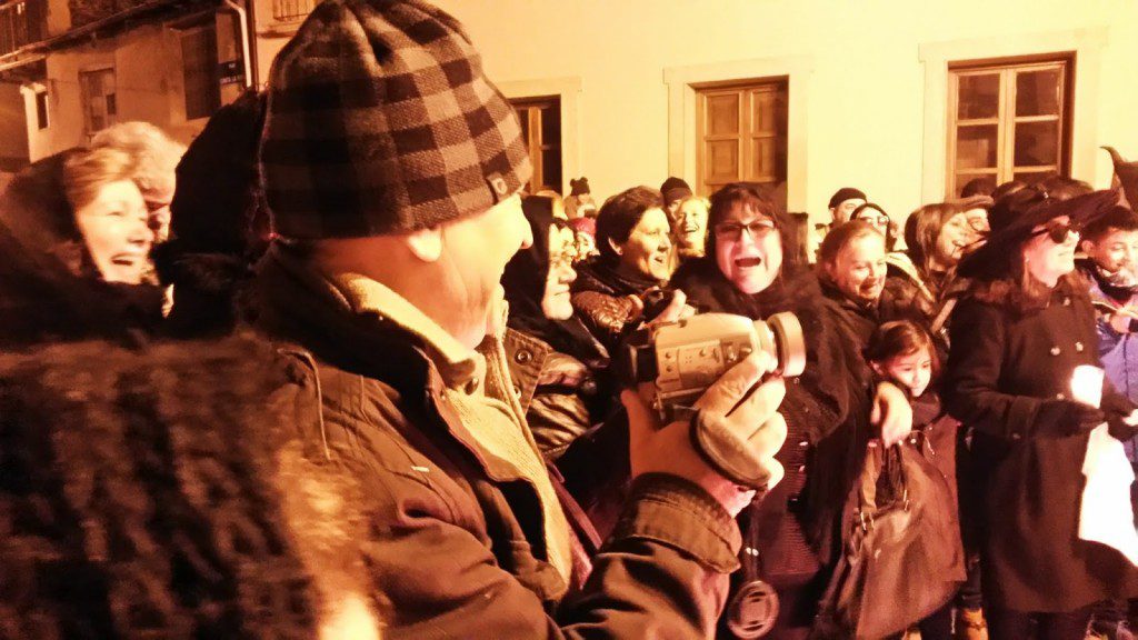 asistentes al entierro sardina