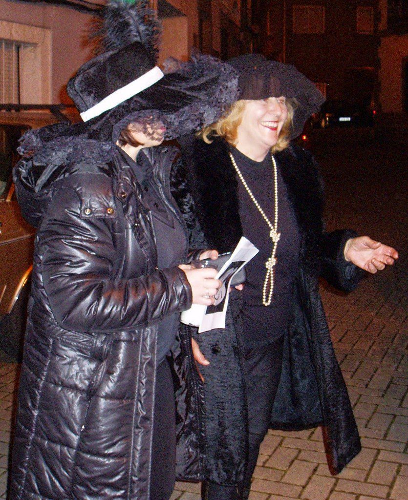 plañideras a rua entierro sardina