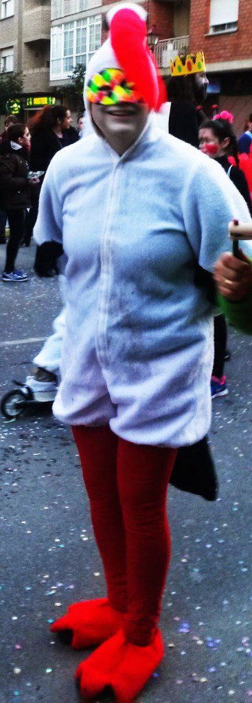 pollo entroido o barco