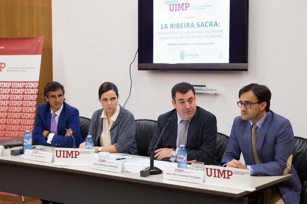 O conselleiro de Cultura, Educación e Ordenación Universitaria, Román Rodríguez, asistirá o acto inaugural do curso A Ribeira Sacra. Protección dun paisaxe natural. Candidato a Patrimonio Mundial, organizado pola Universidade Menéndez Pelayo. No Salón dos Reis do Parlamento de Galicia. foto xoán crespo 15/06/15