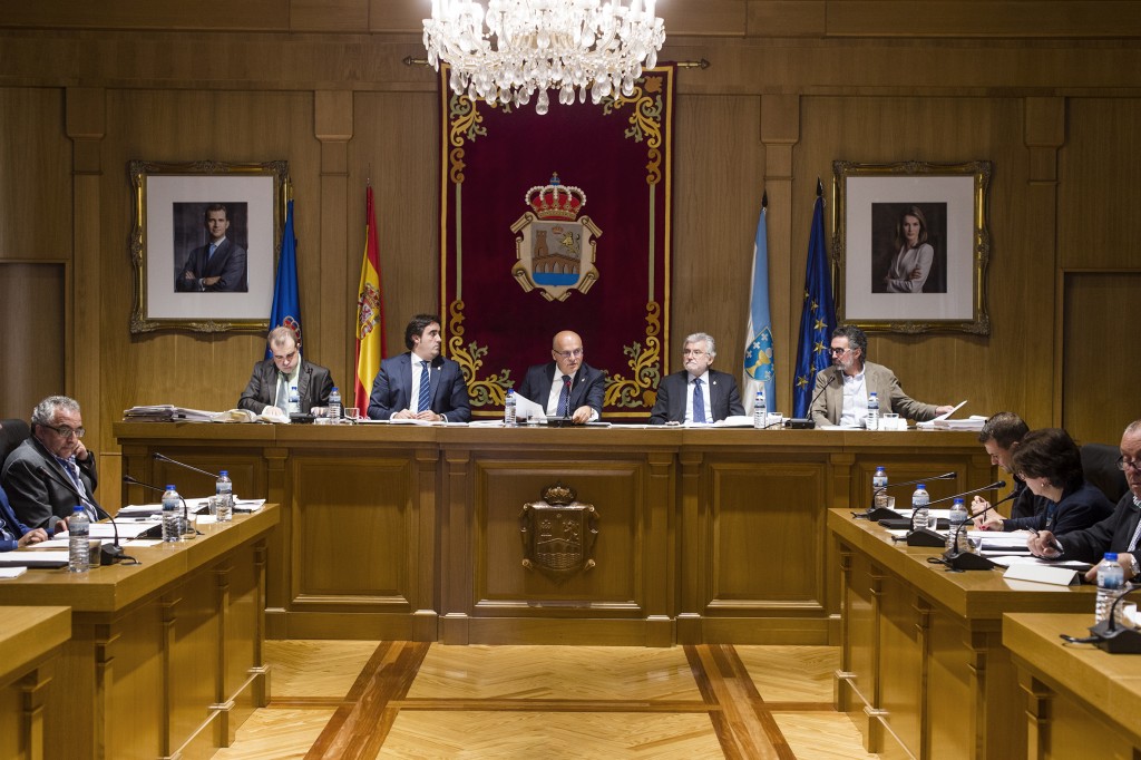 Pleno da Deputación de Ourense setembro 2015