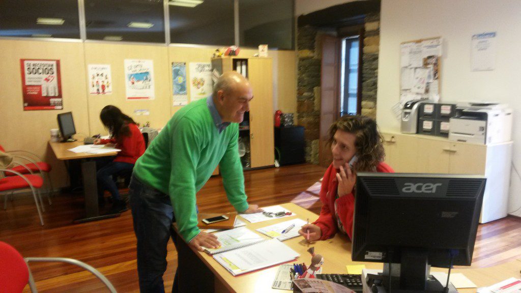 Oficinas de la Cruz Roja en O Barco de Valdeorras