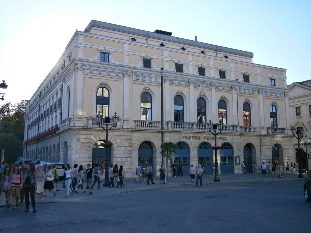 Teatro Principal de Burgos, donde se realizó la presentación. Foto: Sanbec 