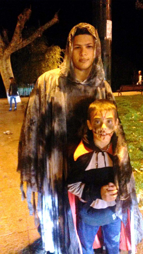 Dos más disfrazados en O Barco