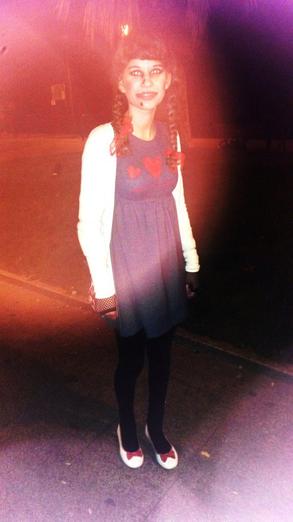 Esta joven de O Barco mete miedo