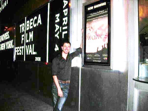 Felipe Rodríguez Lameiro en el Festival Tribeca de Nueva York, en 2008