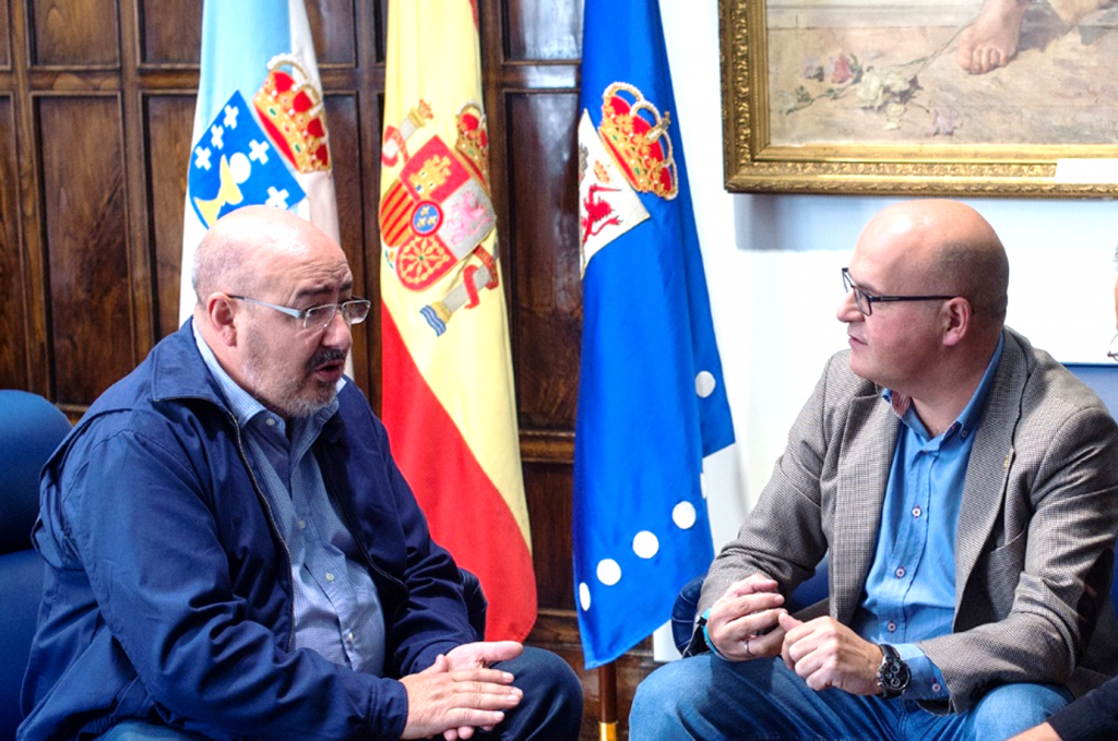 Roberto García e Manuel Baltar