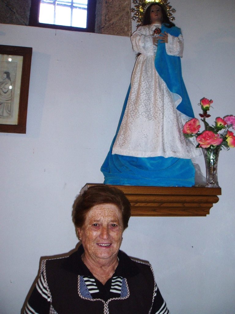 Olga Blanco Estévez, vecina de roblido A Rúa de Valdeorras