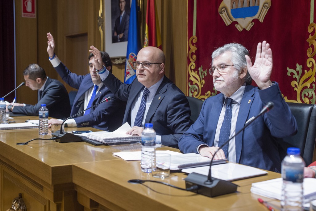 Pleno da Deputación de Ourense. Decembro 2015
