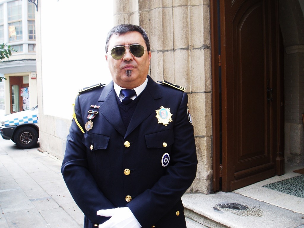 Arturo Rebollar, jefe de la Policía Local de O Barco