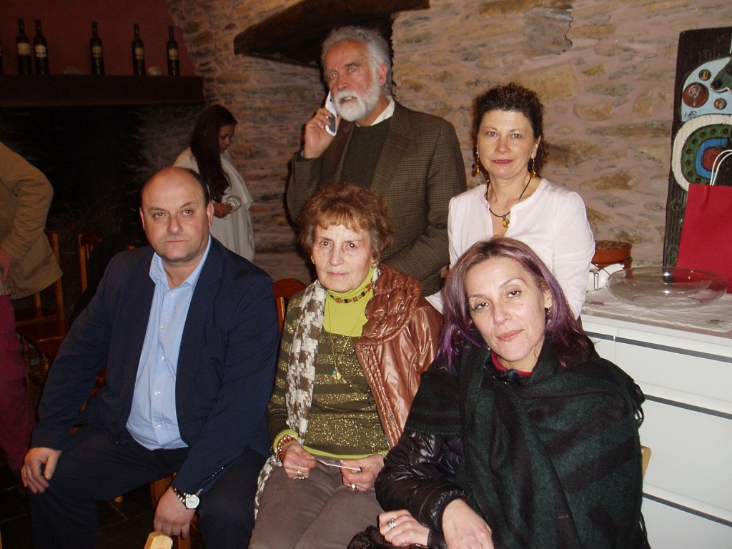 Francisco Ruiz, Rosa García Machado, Ramón Porto, Enma Fernández Pére Y Rochi Novoa