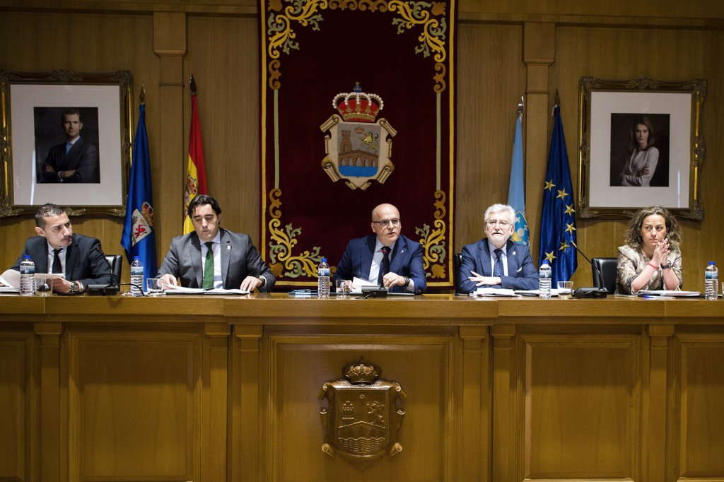 Imaxe do pleno da Deputación de Ourense 