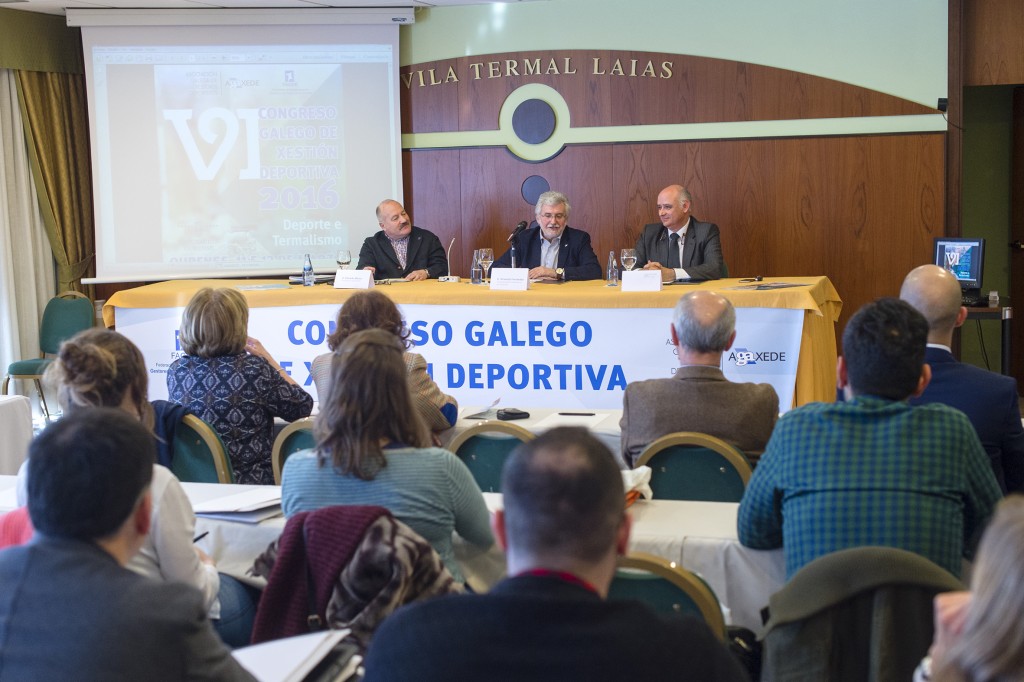 Inauguración do VI Congreso Galego de Xestión Deportiva