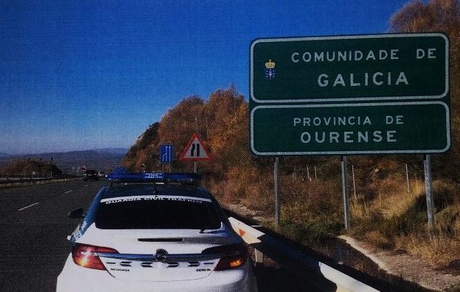 Control de velocidad de Tráfico de Ourense