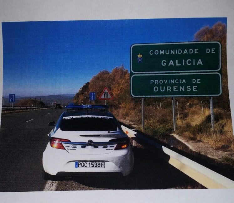 Control de velocidad de Tráfico de Ourense