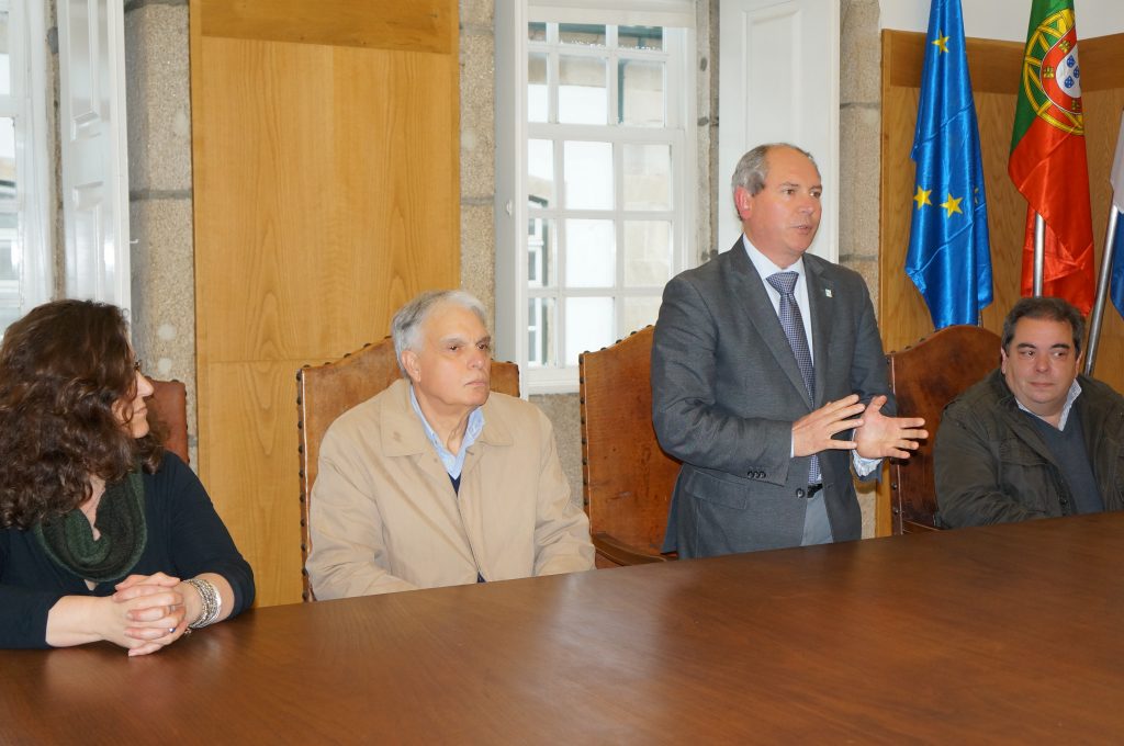 El alcalde de Chaves, Cabeleira, y el de Verín, Gerardo Seoane (a la derecha)