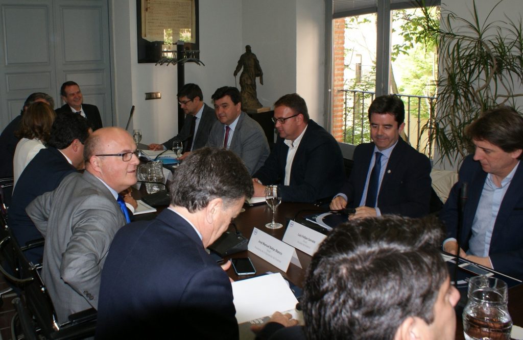 Manuel Baltar, na reunión onte da Xunta de Goberno da FEMP