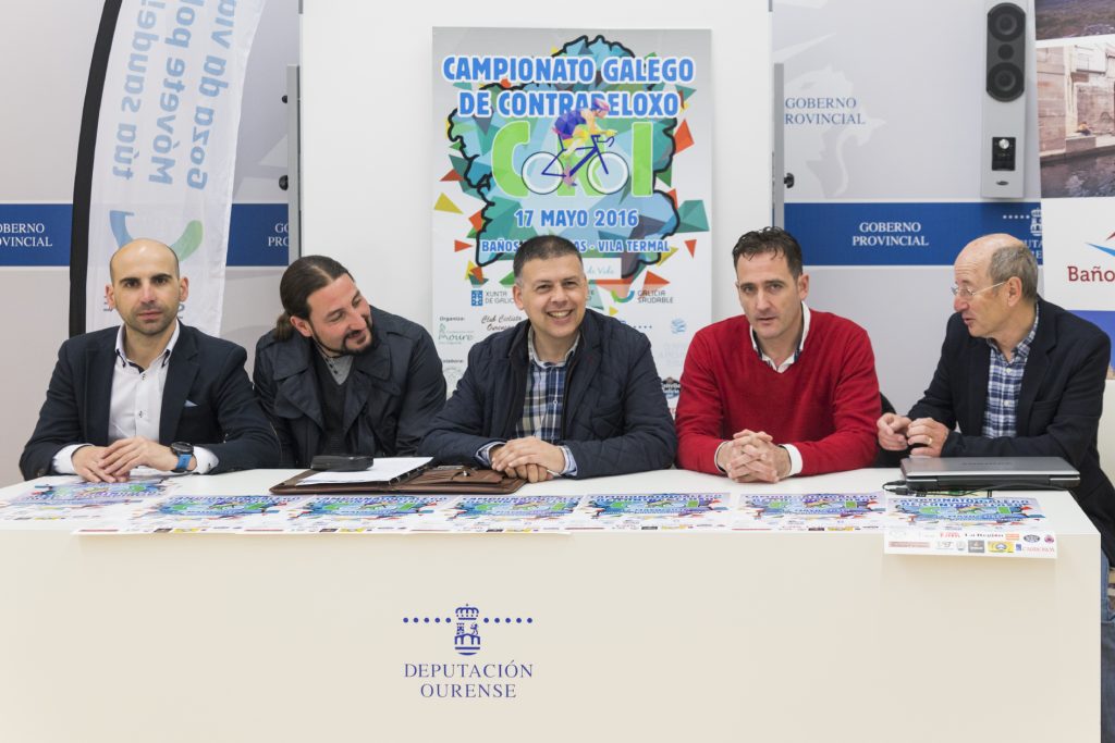 Carlos Muñiz, Xaime Oscar Iglesias, Bernardino González, Manuel Pérez e Carlos Moure