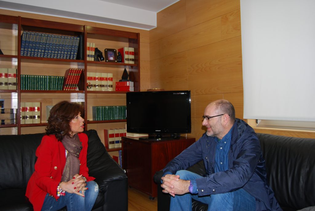 Marisol Díaz y Secundino Fernández, a finales de abril