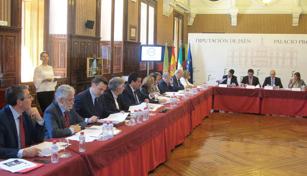 Rosendo Fernández na reunión da comisión de deputacións.