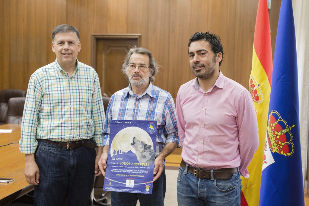 Bernardino González, Antonio Fernández e Juan Anta