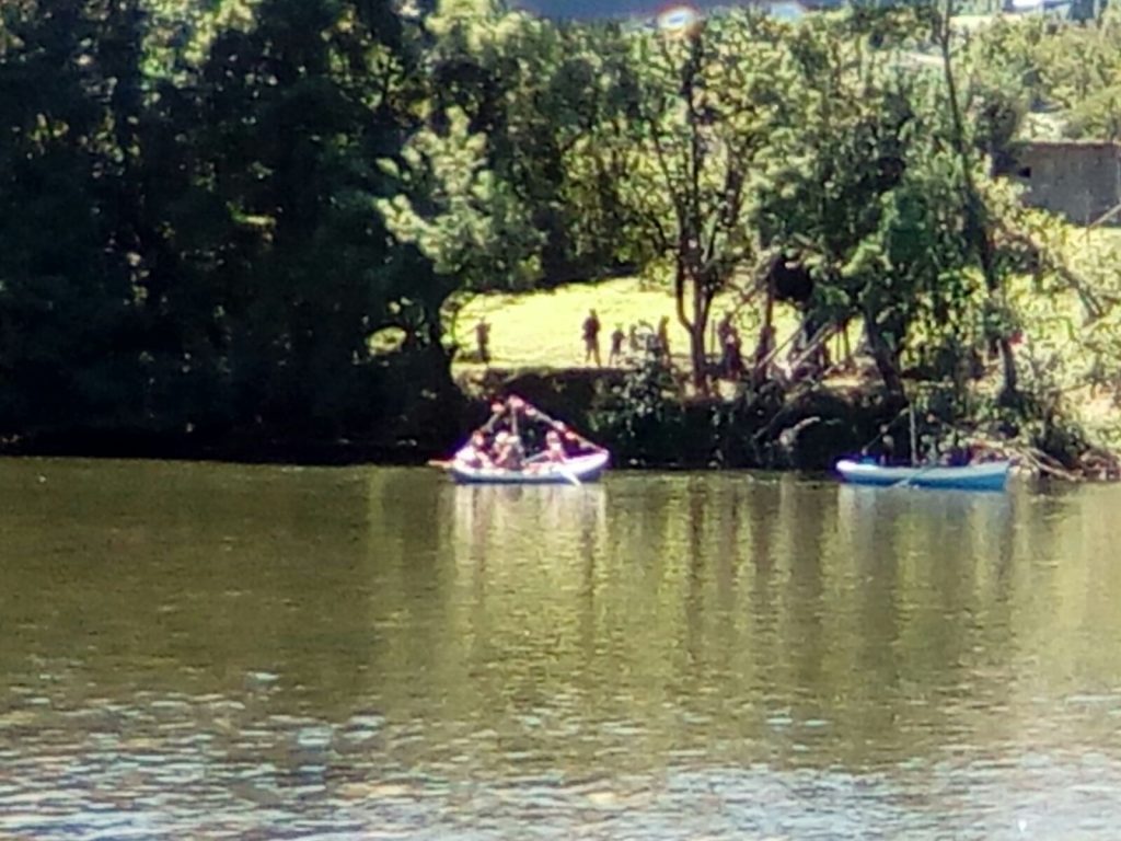 Dos barcas con la Virgen