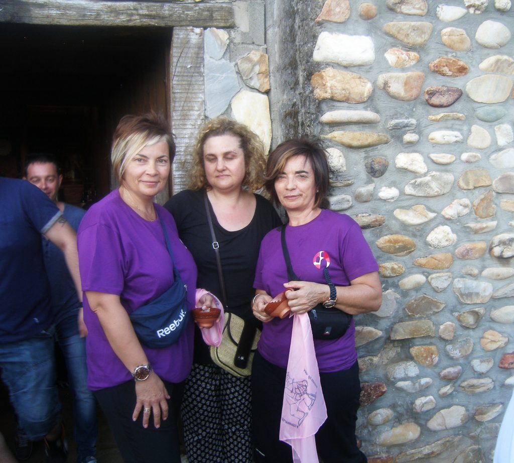 Tres participantes de Vilamartín