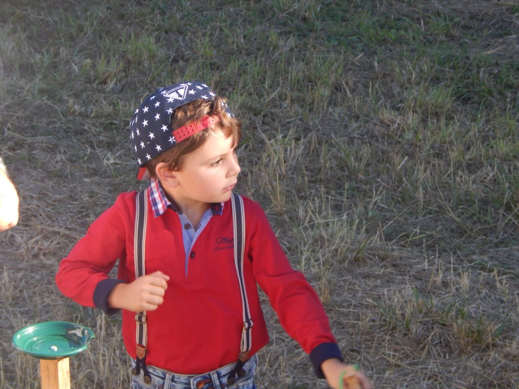 El jovencísimo participante