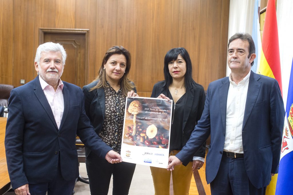 Rosendo Fernández, María Jesús Álvarez, Nuria Sánchez e Francisco A. Veiga