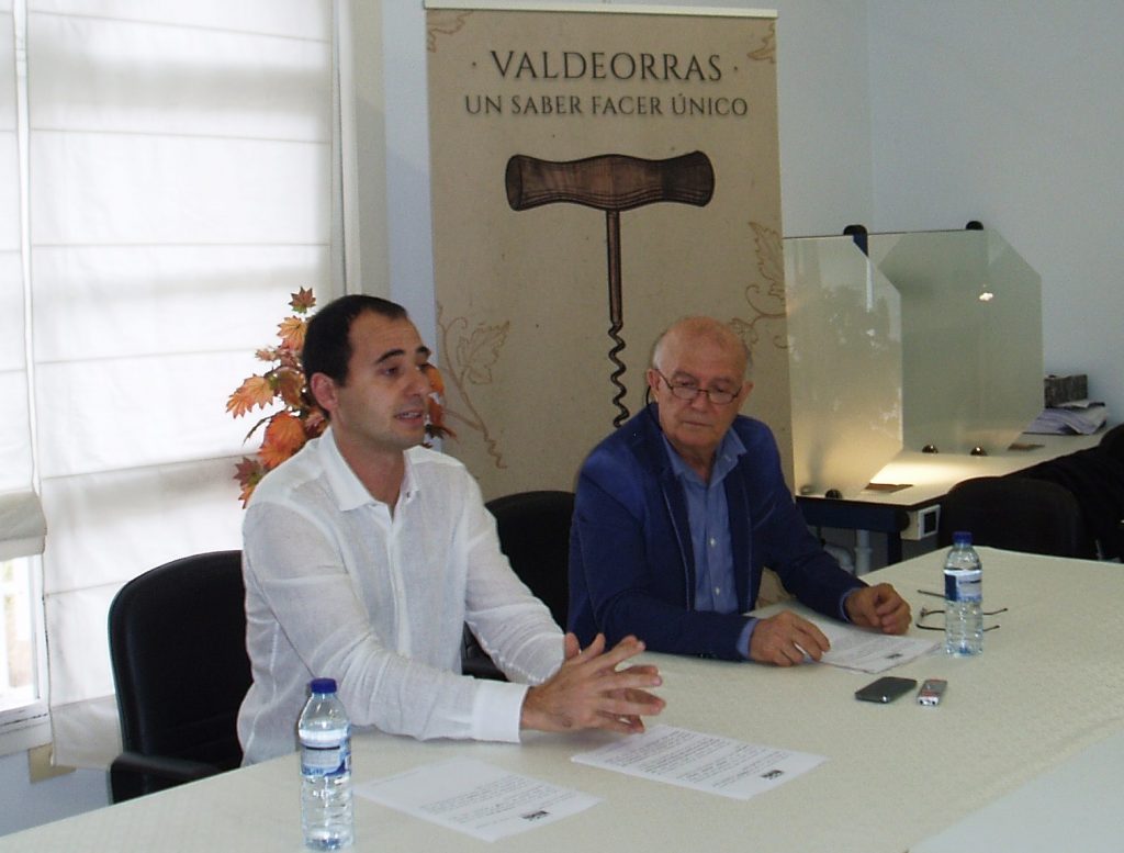 Jorge Illa e Francisco García, durante a rolda de prensa